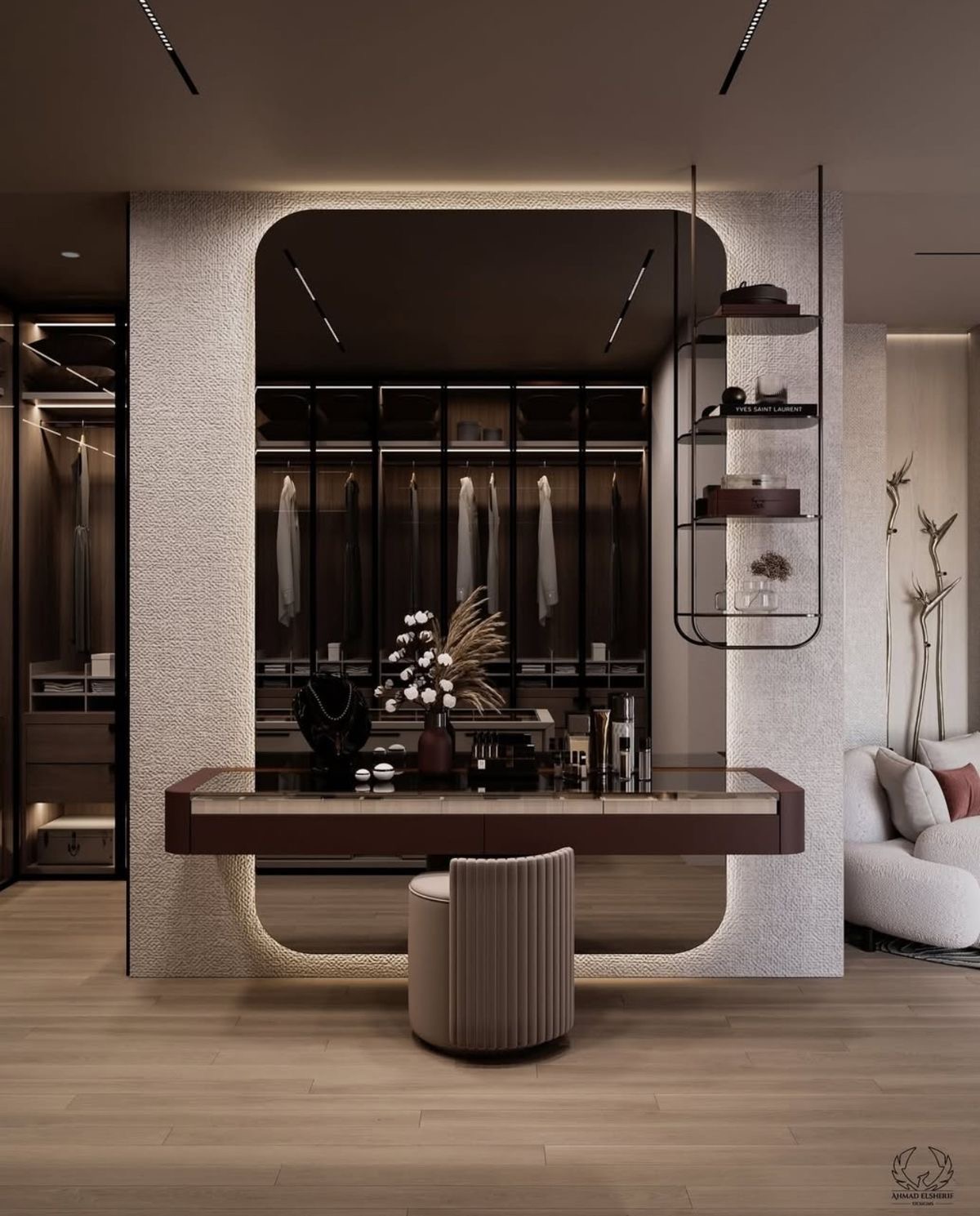 Modern apartment interior design in Bengaluru by Dream Housing Interiors - Contemporary living space